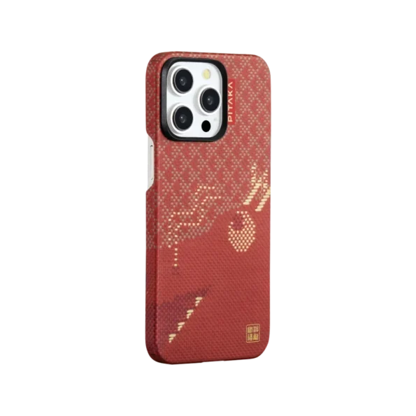 Pitaka MagEZ Case 5 Weaving + Chinese New Year Series for iPhone 15 Pro / 15 Pro Max (Limited Edition)