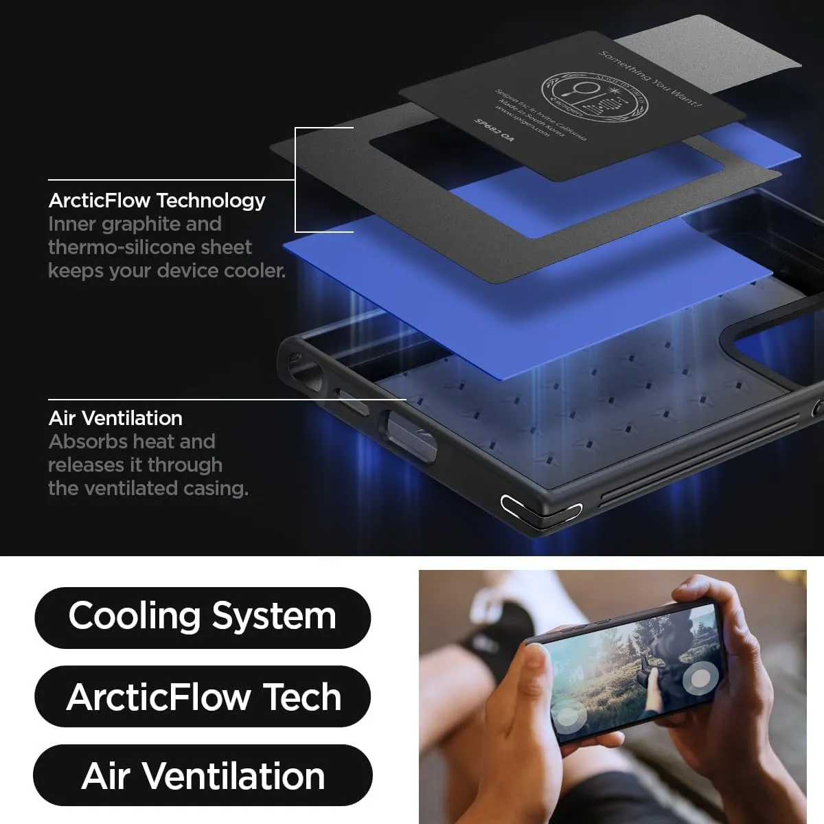 Spigen Cryo Armor Case for Samsung Galaxy S24 Ultra