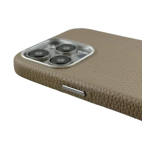 A-Case Amur Series MagSafe Leather Case for iPhone 15 Pro Max