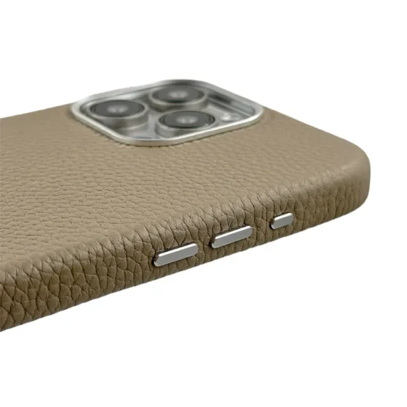 A-Case Amur Series MagSafe Leather Case for iPhone 15 Pro Max