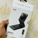 Levelo Arch Trio MagSafe Wireless Qi Compact Charging Stand