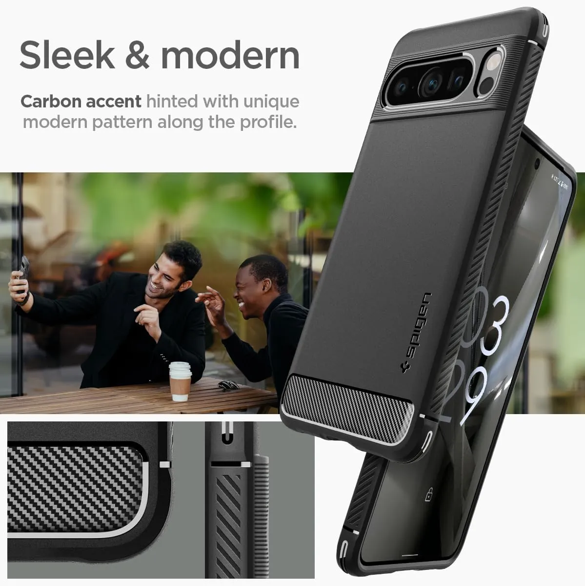 Spigen Rugged Armor Case for Google Pixel 8 Pro