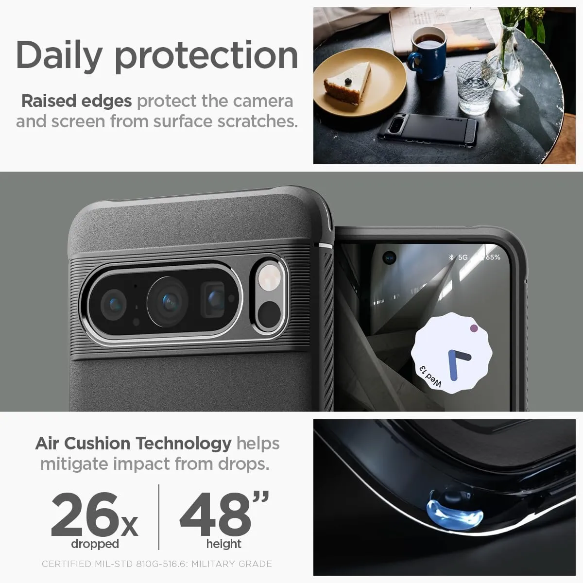 Spigen Rugged Armor Case for Google Pixel 8 Pro