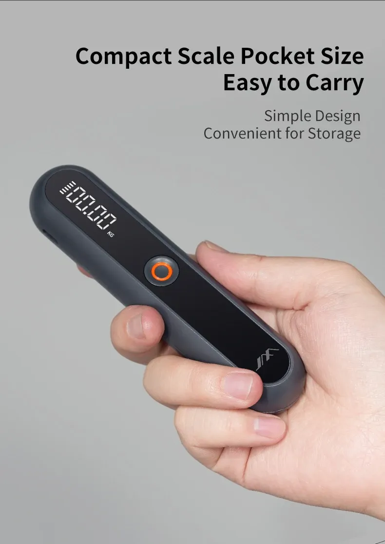 Xiaomi JM-G3701 JIMIHOME Electric Handheld Rechargeable Portable Digital Luggage Scale 30KG