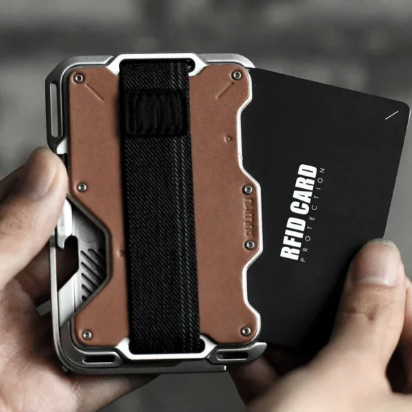 Aulumu G03 Multi Tool Magnetic Metal MagSafe Wallet 25