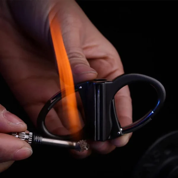 Buy Carabiner Fire Starters Kerosene Oil Flame Lighter With Key Chain 