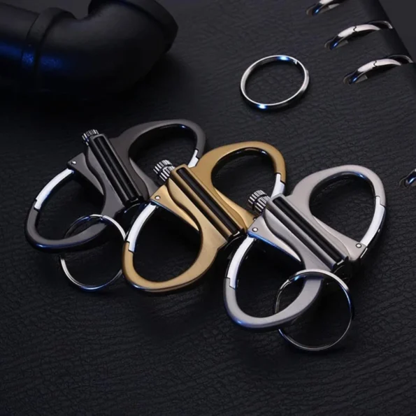 Carabiner Fire Starters Kerosene Oil Flame Lighter with Key Chain