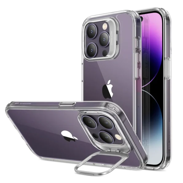 ESR Classic Hybrid Kickstand Clear Case for iPhone 14 Pro / 14 Pro Max