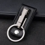 JOBON ZB-001 Leather Belt Loop Zinc Alloy Metal Keychain