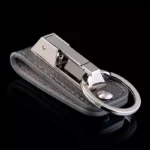 JOBON ZB-001 Leather Belt Loop Zinc Alloy Metal Keychain