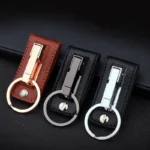 JOBON ZB-001 Leather Belt Loop Zinc Alloy Metal Keychain