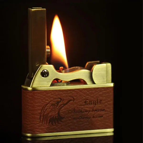 JOBON ZB-612 Metal Luxury Style Vintage Oil Kerosene Lighter