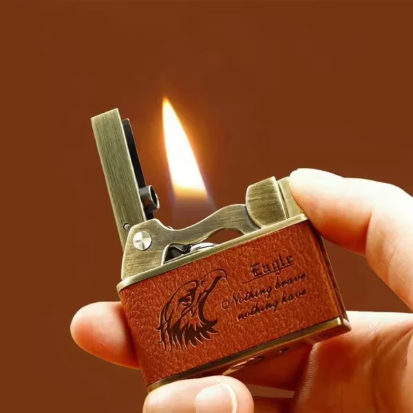 JOBON ZB-612 Metal Luxury Style Vintage Oil Kerosene Lighter