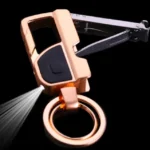 JOBON ZB-8757 Metal Keychain with LED Light and Nail Clippers6