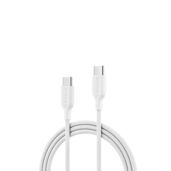 Pitaka 60W Flex Braided USB-C to USB-C Fast Charging Cable -4ft