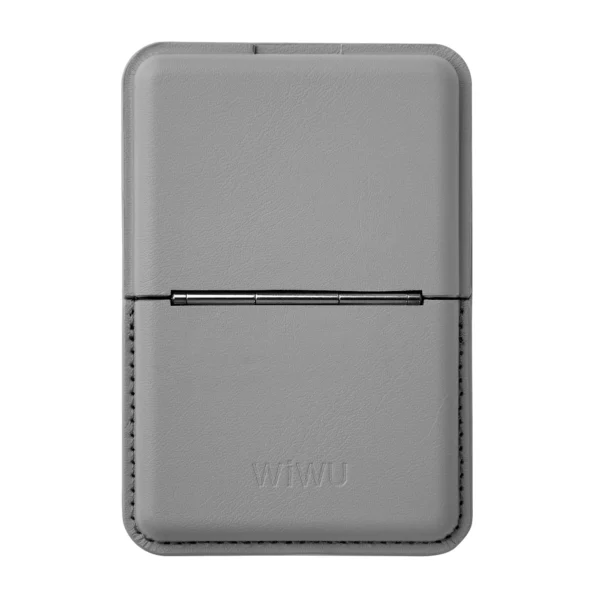 WiWU Mag Wallet MW-001 PU Leather Portable Card Holder Stand