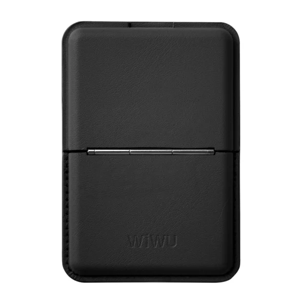 WiWU Mag Wallet MW-001 PU Leather Portable Card Holder Stand