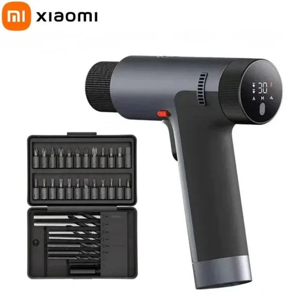 Xiaomi Mijia Type-C Brushless Cordless Electric Drill 2000mAh Smart Display Multi-function Screwdriver DIY Power Tool