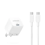 Anker 20W Ultra Fast Charging Adapter with USB-C to USB-C Cable