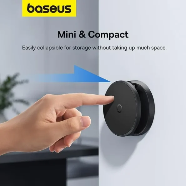 Baseus MagPro Foldable Magnetic Phone Holder 360° Rotatable Adjustable Arm Wall-Mounted Stand