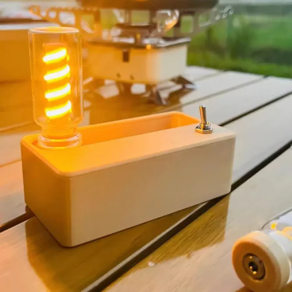 Decompression Mechanical 3D Printing Portable Night Light