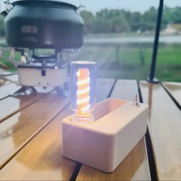 Decompression Mechanical 3D Printing Portable Night Light