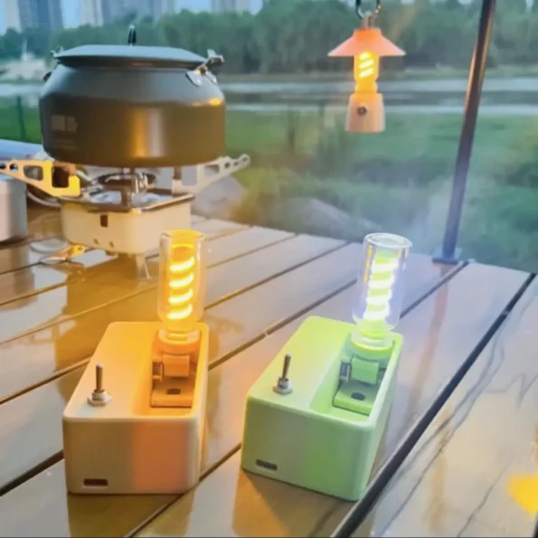 Decompression Mechanical 3D Printing Portable Night Light