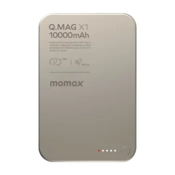 Momax Q.Mag X1 Gen 2 10000mAh 15W Magnetic Wireless Power Bank