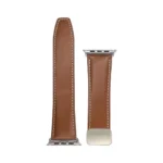 Santa Barbara Polo Kerwin Series Genuine Leather Magnetic Buckle Strap for iWatch 44 / 45 / 49 mm