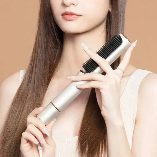 Xiaomi RIWA RB-8515 Negative Ion Hair Straightening Electric Comb Straight and Curly Dual-purpose Hair Straightener