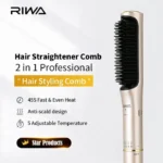 Xiaomi RIWA RB-8515 Negative Ion Hair Straightening Electric Comb Straight and Curly Dual-purpose Hair Straightener09