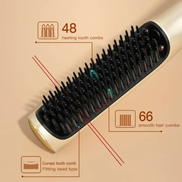 Xiaomi RIWA RB-8515 Negative Ion Hair Straightening Electric Comb Straight and Curly Dual-purpose Hair Straightener