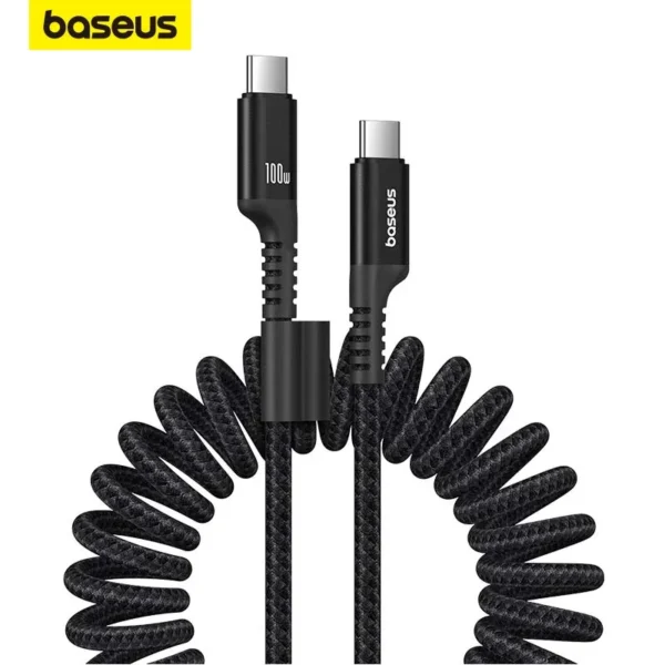 Baseus Fish Eye PD 100W USB-C to USB-C Fast Charging Date Cable (3.3ft)