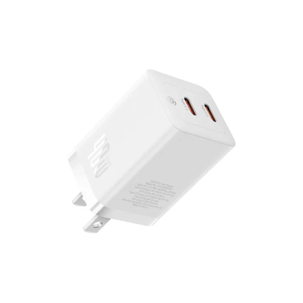 Baseus GaN5 Pro 40W Dual USB-C Fast Charger CN Plug