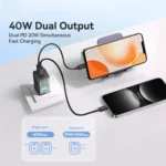 Baseus GaN5 Pro 40W Dual USB-C Fast Charger CN Plug