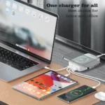 LDNIO 140W 6 IN 1 Multiport Desktop Charging Wireless Charger Q4010