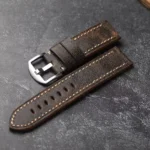 Luxury Handmade Genuine Leather Watch Strap for 22mm