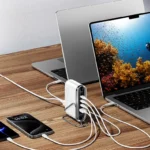 MOMAX 1-Charge Flow+ 120W USB-C and USB-A 6-Port GaN Desktop Charger