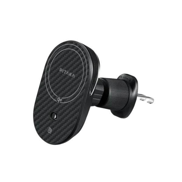 Pitaka MagEZ Car Mount Pro 2 Qi2 15W Fast Wireless Charging Air Vent