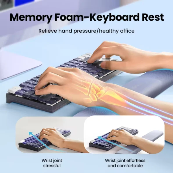 WiWU KWR-01 Ergonomic Designed Keyboard Wrist Support Pad