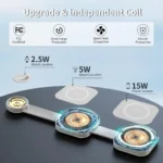 WiWU Wi-W031 Planeta Trio 3 in 1 15W Wireless Charger