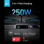 Anker Prime 250W 27650mAh Power Bank with Control via App (A1340)