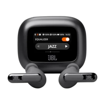 JBL Live Beam 3 TWS ANC Hi-Res Audio Earbuds with Touch Display