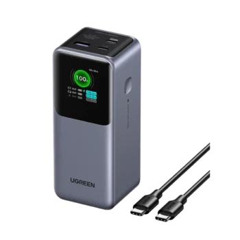 UGREEN Nexode 20000mAh 130W Power Bank with TFT Smart Display