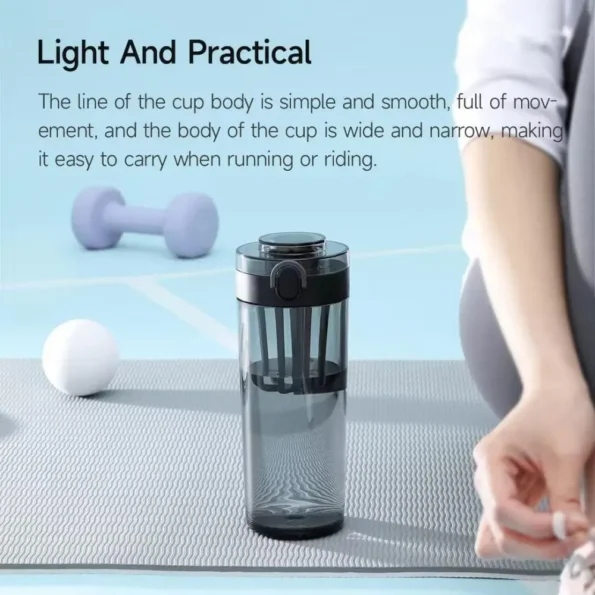 Xiaomi Mijia Tritan Water Cup Portable Leak-proof Outdoor Activities Drink Tritan Plastic Bottle 600ml