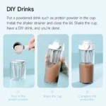 Xiaomi Mijia Tritan Water Cup Portable Leak-proof Outdoor Activities Drink Tritan Plastic Bottle 600ml1