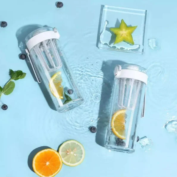 Xiaomi Mijia Tritan Water Cup Portable Leak-proof Outdoor Activities Drink Tritan Plastic Bottle 600ml