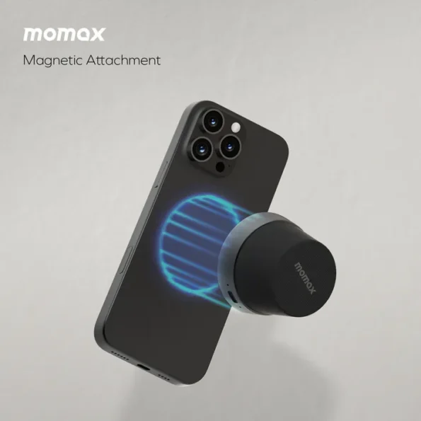 Momax 1-Vibe Go Magnetic Portable True Wireless Speaker