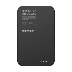 Momax Q.Mag X2 Gen 2 15W 20000mAh Magnetic Wireless Power Bank (IP133)