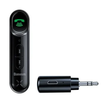 Baseus Qiyin Aux Bluetooth Audio Receiver for Car (BSBA-02)